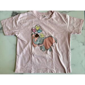 Outlash Etsy  girls toddler 5t Disney tee shirt casual cotton Dumbo balloons Mag